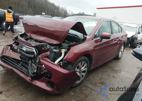 2017 Subaru Legacy 2.5I Premium from USA, damaged, VIN 4S3BNAF67H3048276